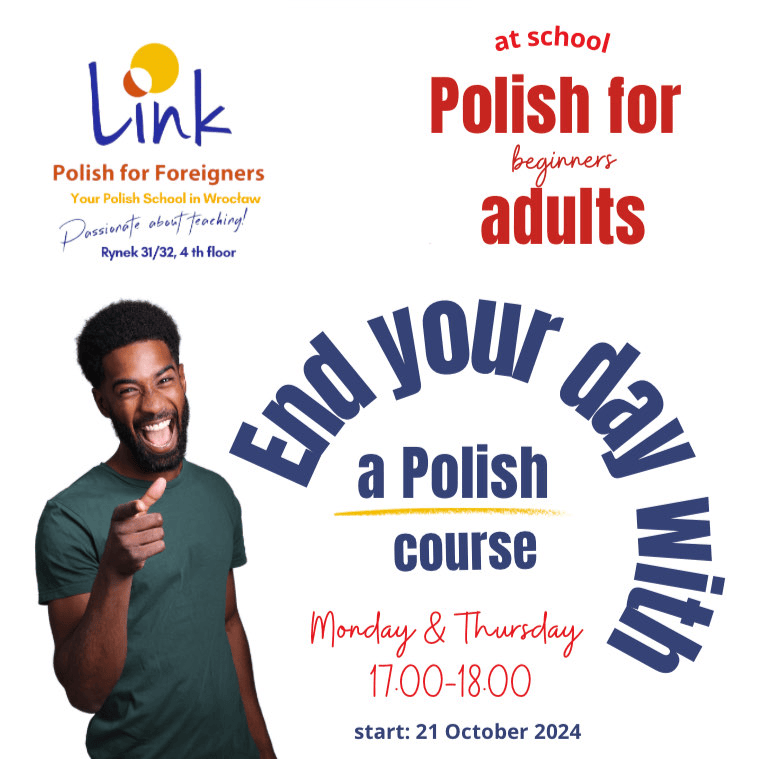 Join our Polish Language Course for Beginners at Link School in the Heart of Wrocław!