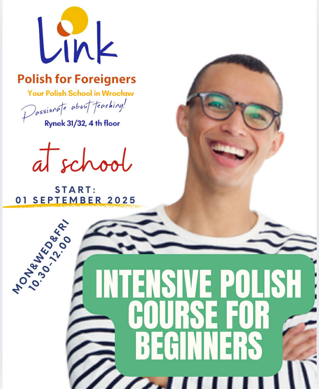 New intensive Polish course for beginners in September